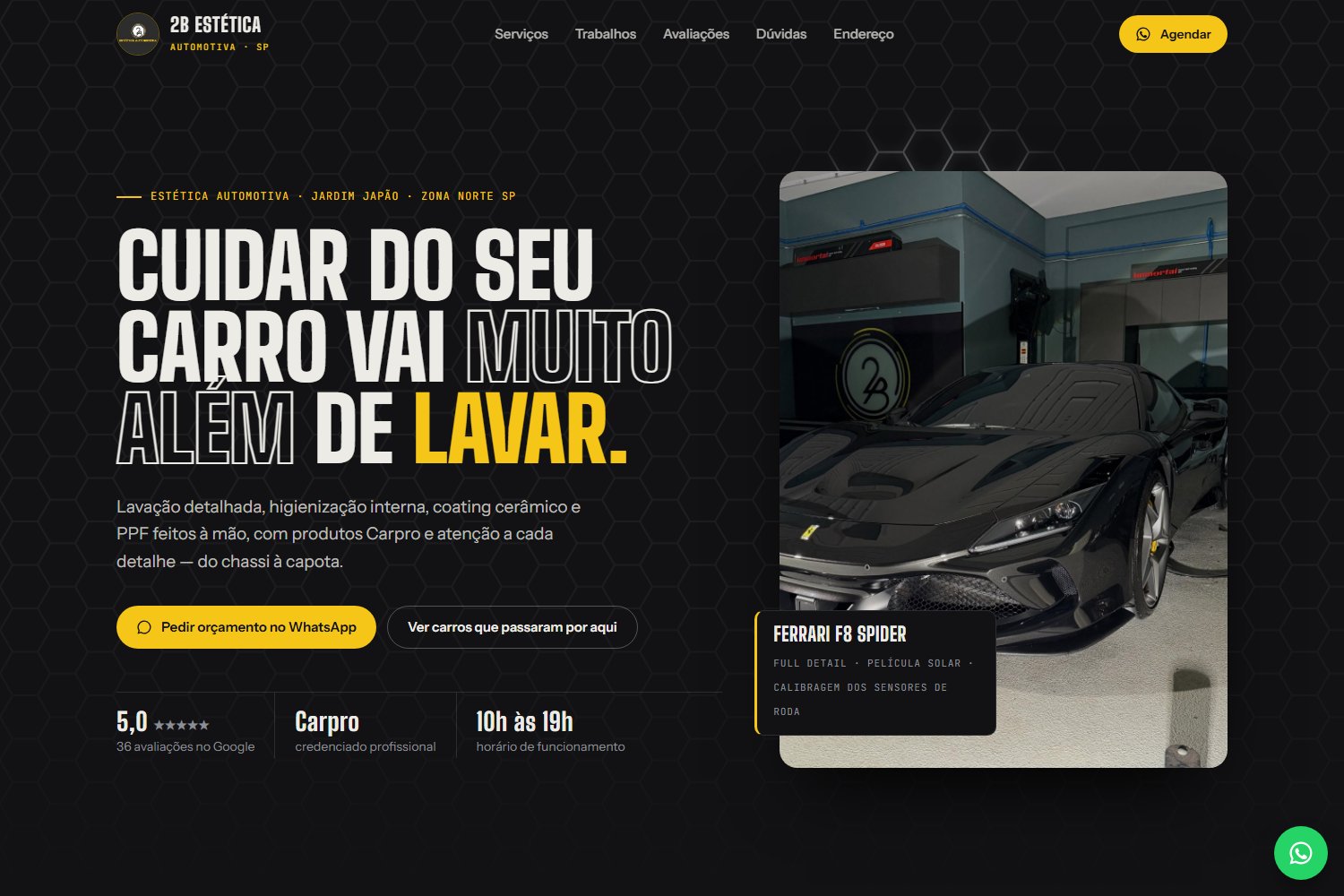 2B Estética Automotiva